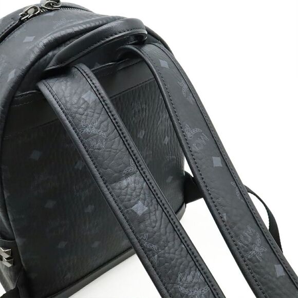 MCM Stark Visetos Coated Canvas Backpack